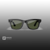 Ray-Ban Wayfarer (Gen 1) Глянцевый Чёрный с Зелёными Линзами (Shiny Black/ G15 Green)